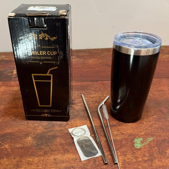 Nurse Coffee Tumbler 20 oz "I Will Stab You" - Picture 2 of 3